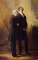 Arthur Wellesley, primer duque de Wellington con Sir Robert Peel, retrato de la realeza Franz Xaver Winterhalter